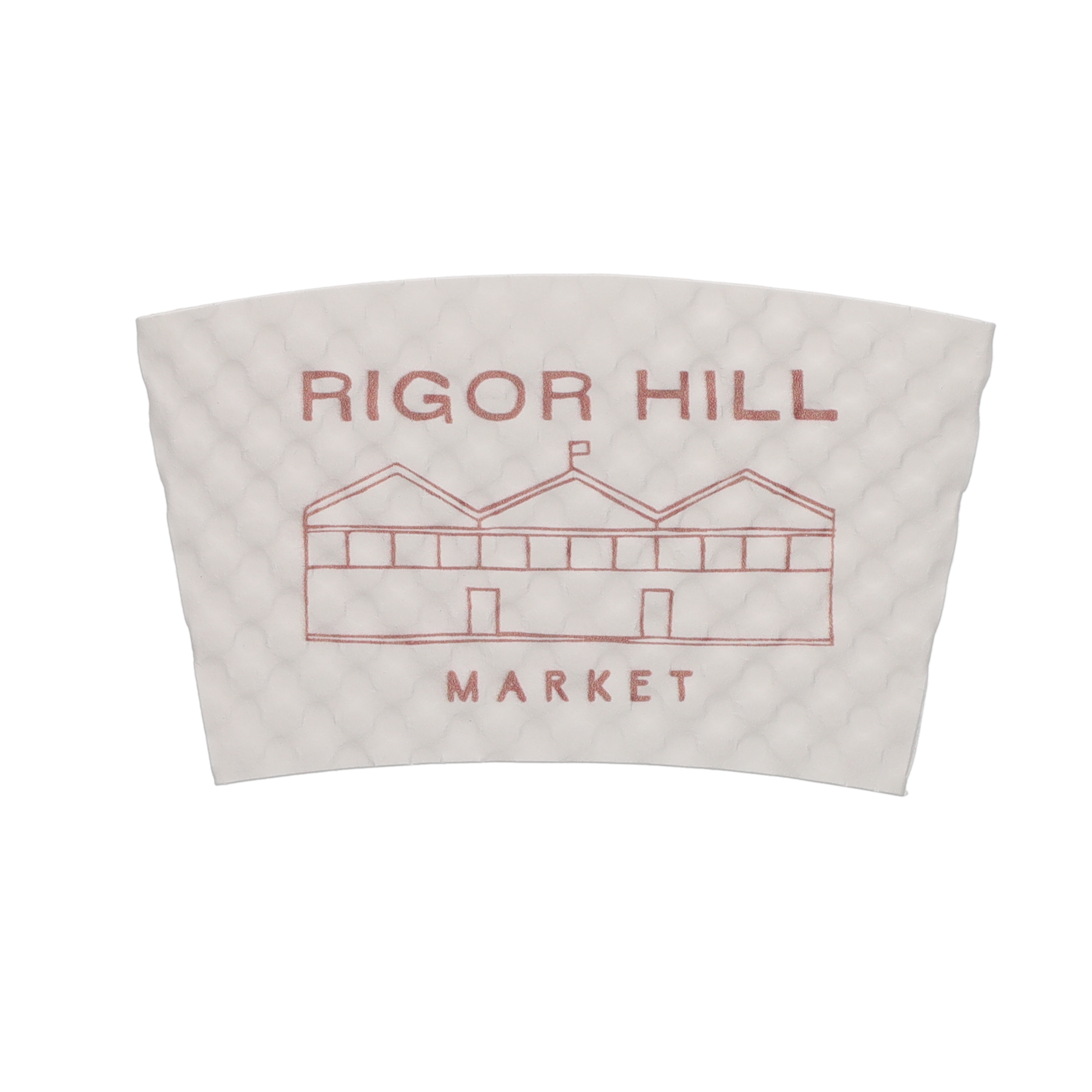 8/9 oz Beverage Wrap White Digital Print 17