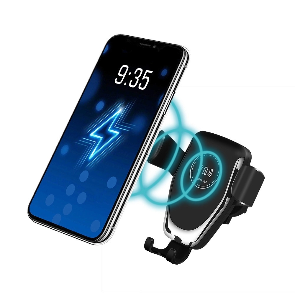 Auto Vent/Dashboard 10W Wireless Charger and Phone Holder