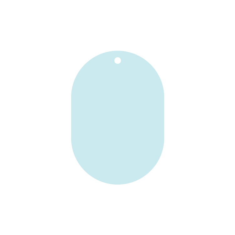 Promo Tag Card Stock 12 pt 01 - 15 sq in White (Stock Shape #) Digital Print 27