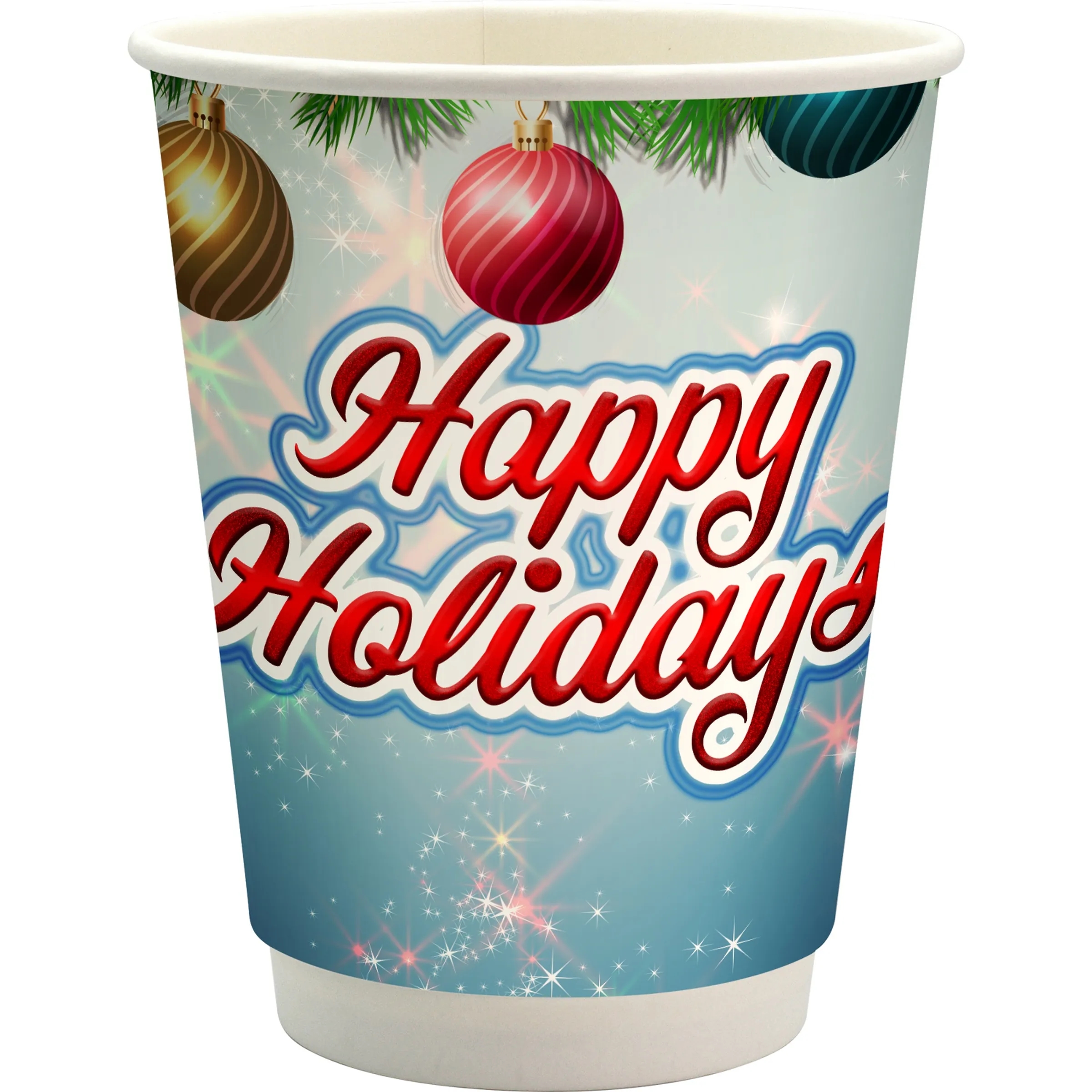 12 oz. Holiday Full Color Paper Cup 2