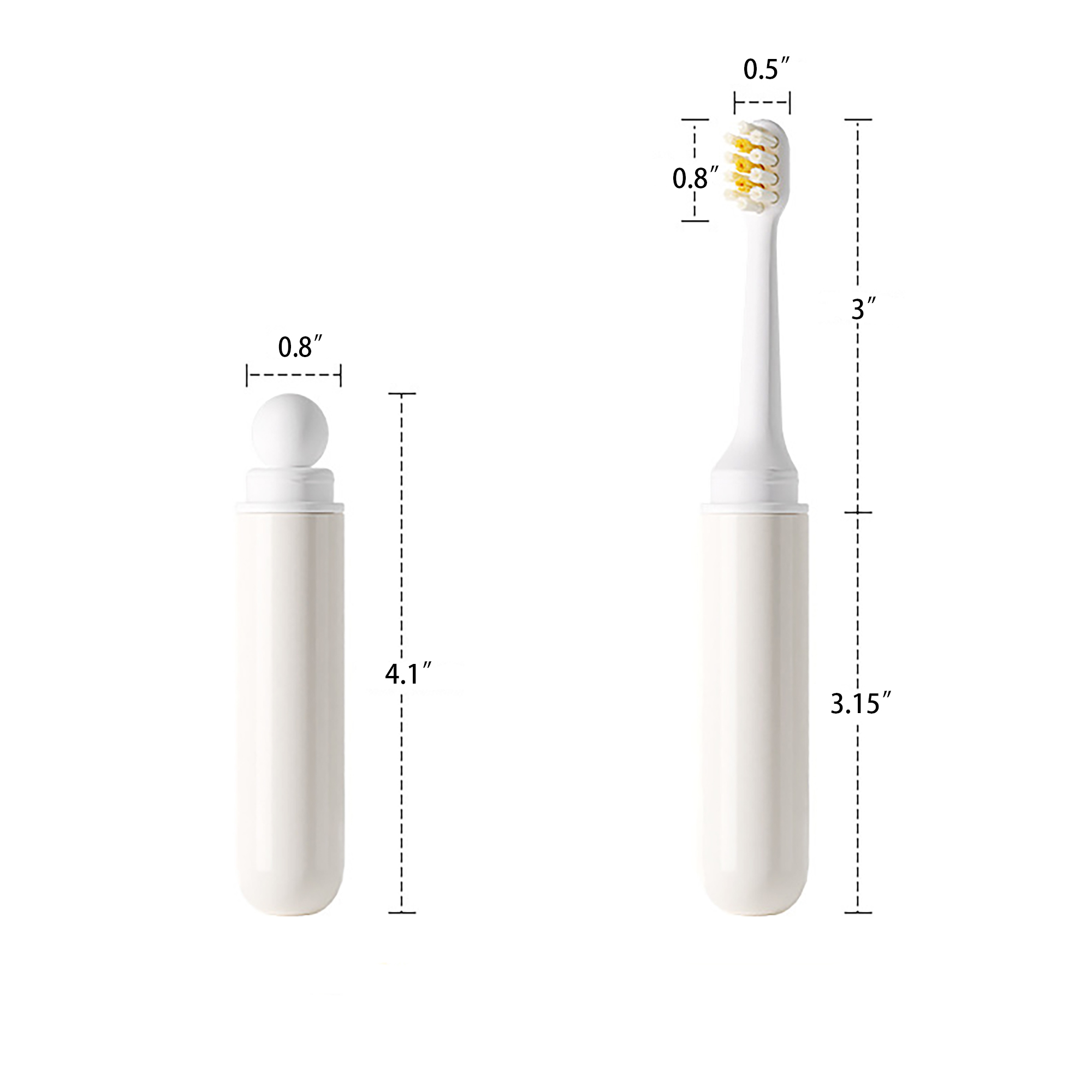 Travel Toothbrush Set MOQ 10pcs 2