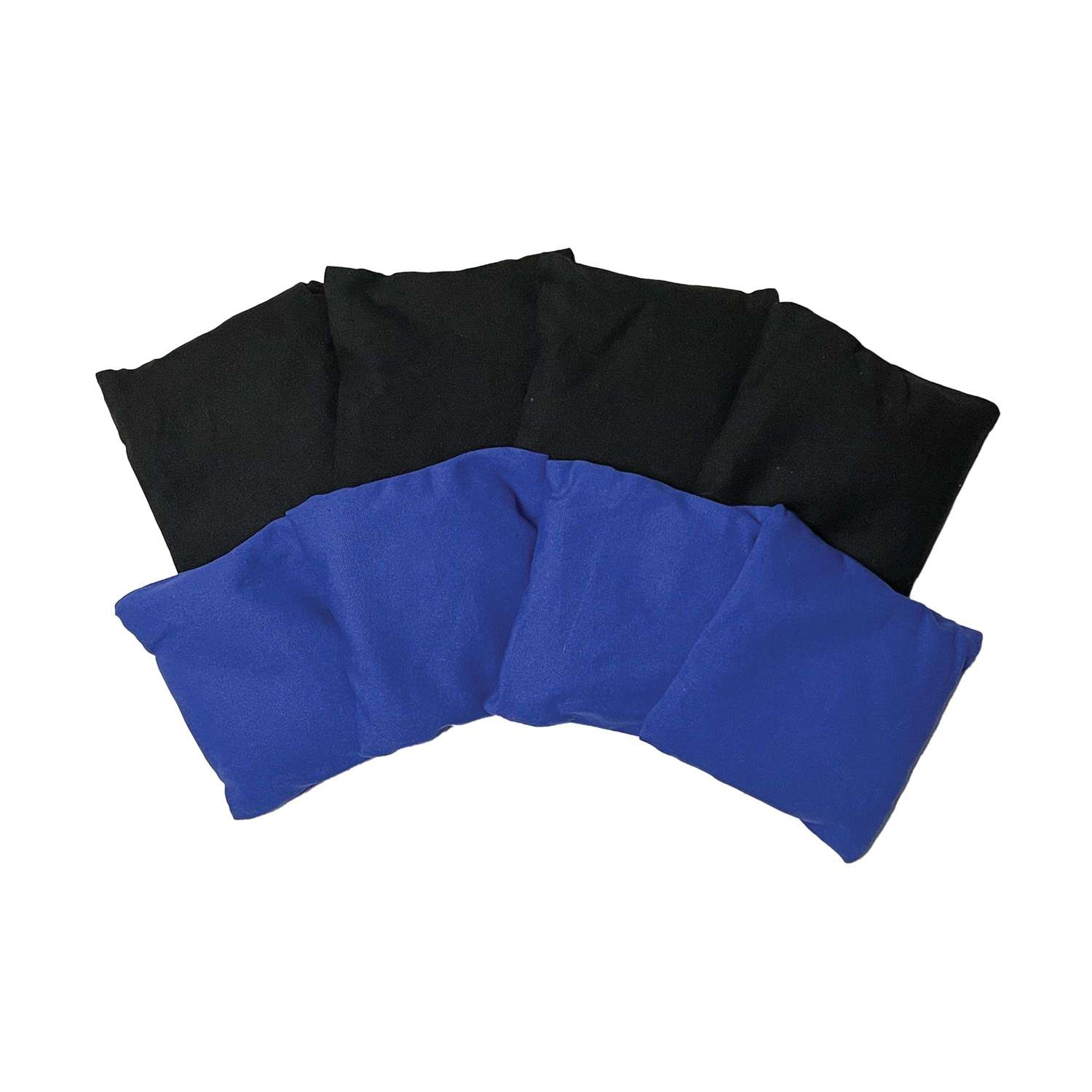 Portable Cornhole, 4 Black & Royal Bean Bags 6