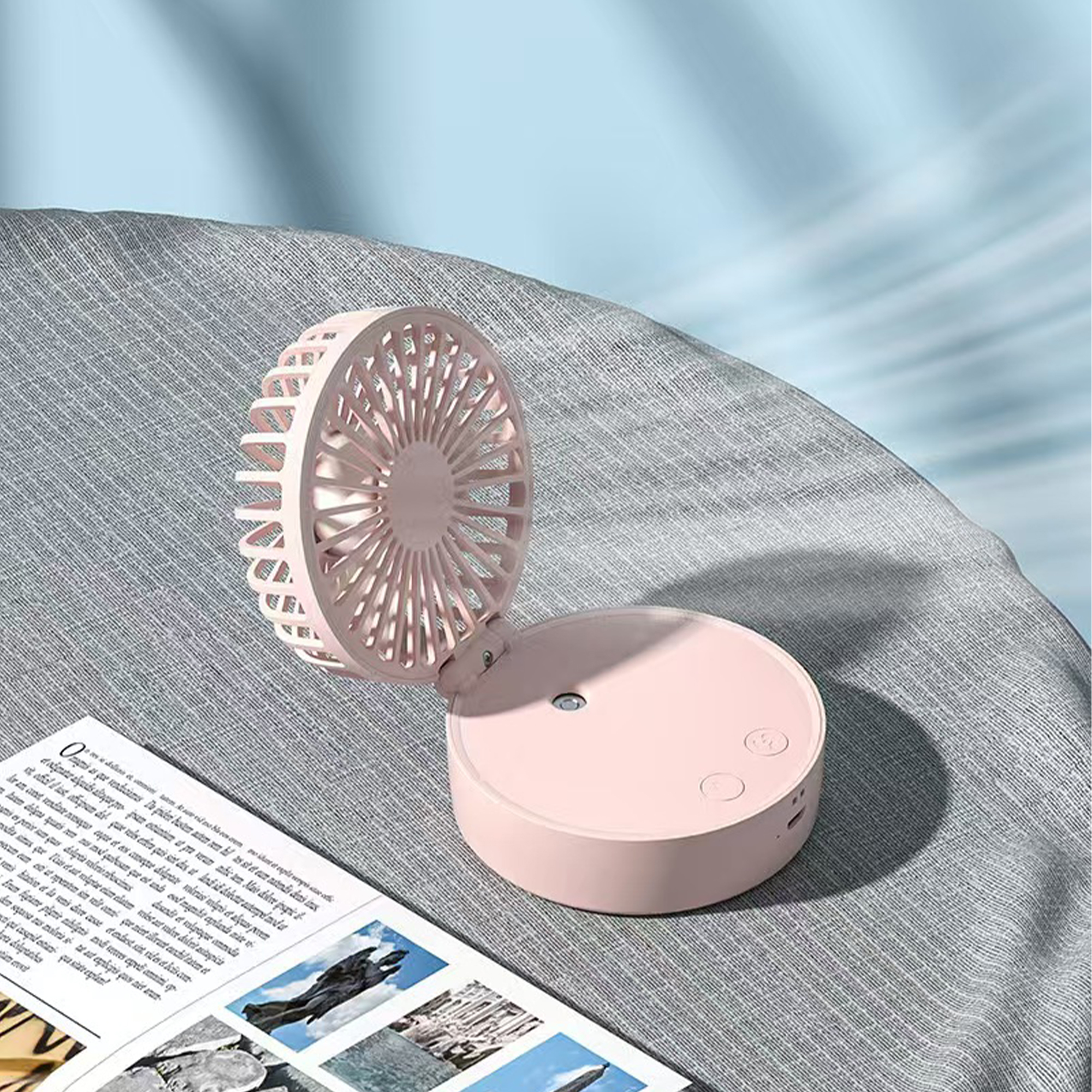 Other Plastic Personalized Handheld Mist Fan 6