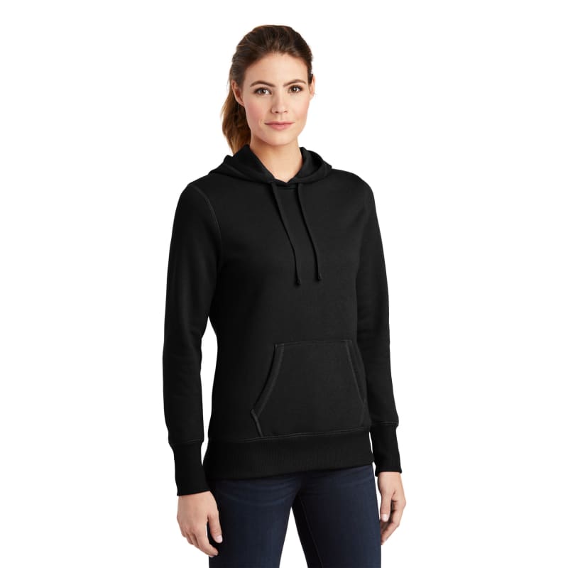 Sport-Tek Women's Pullover Hooded Sweatshirt.