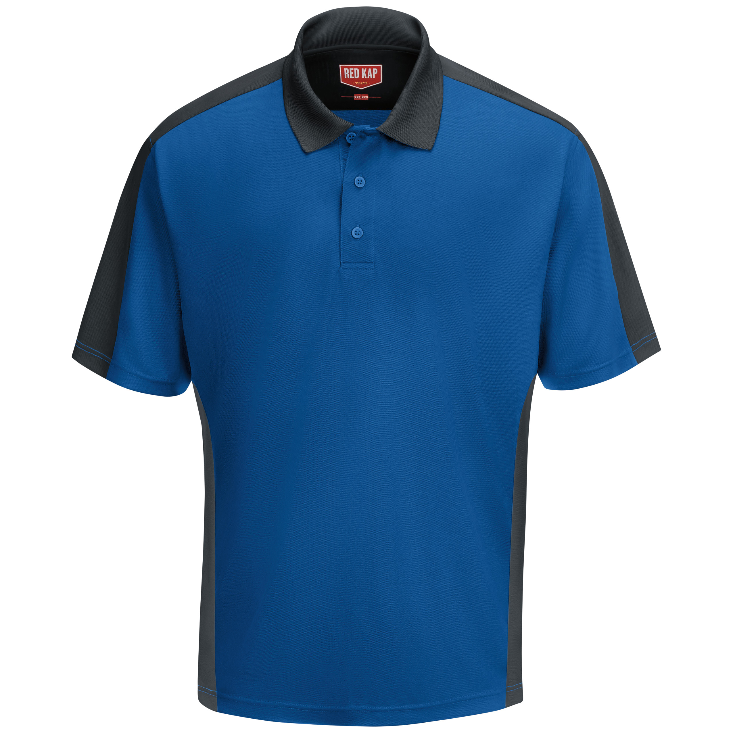 Red Kap® Men's Short Sleeve Performance Knit® Two-Tone Polo