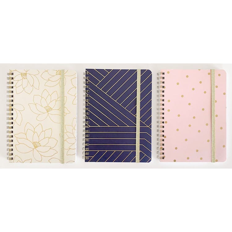 Personal Notebooks - 3 Fashion Covers 7" x 5" 3
