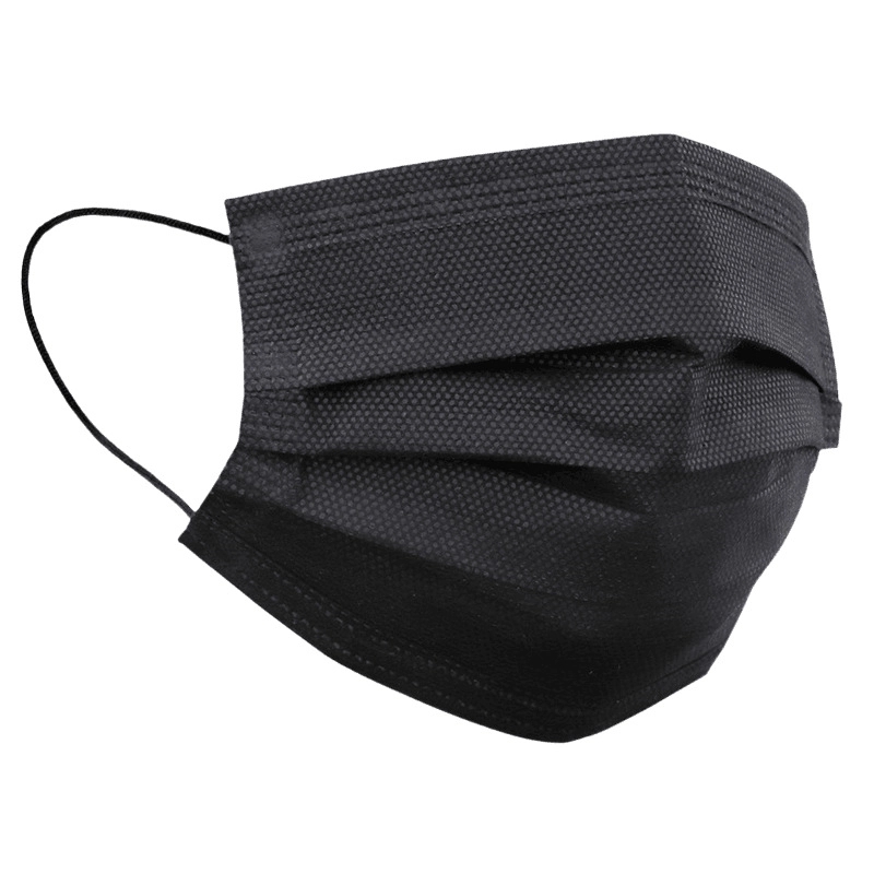 Black 3-Ply Disposables - In Stock
