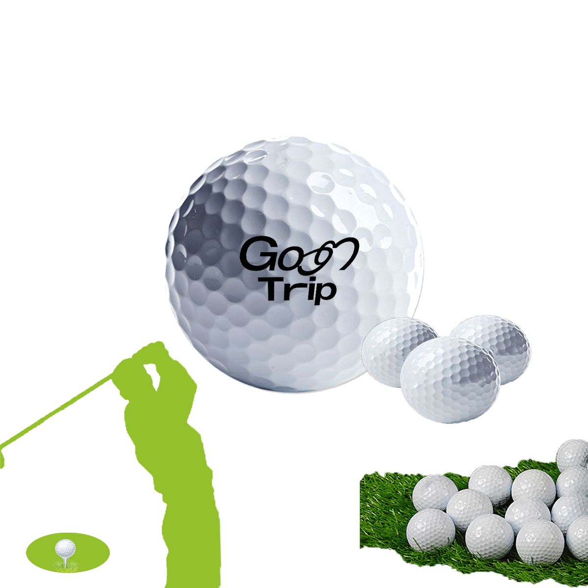 Two Layer Golf Train Ball