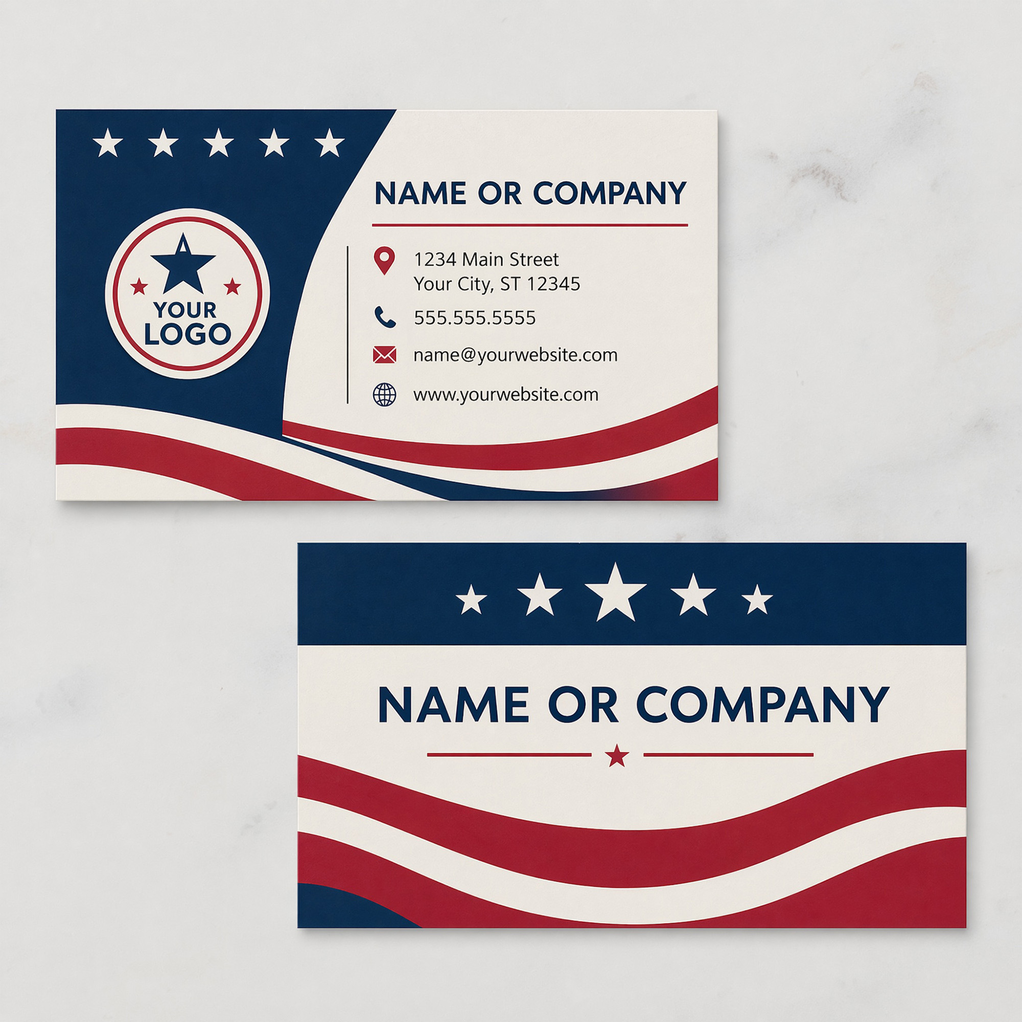 Imprinted Promotional Business Cards