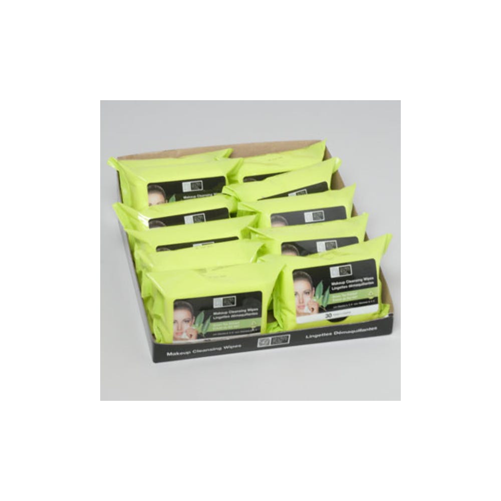 Facial Makeup Cleansing Wipes - Green Tea Extract 30 Count 3