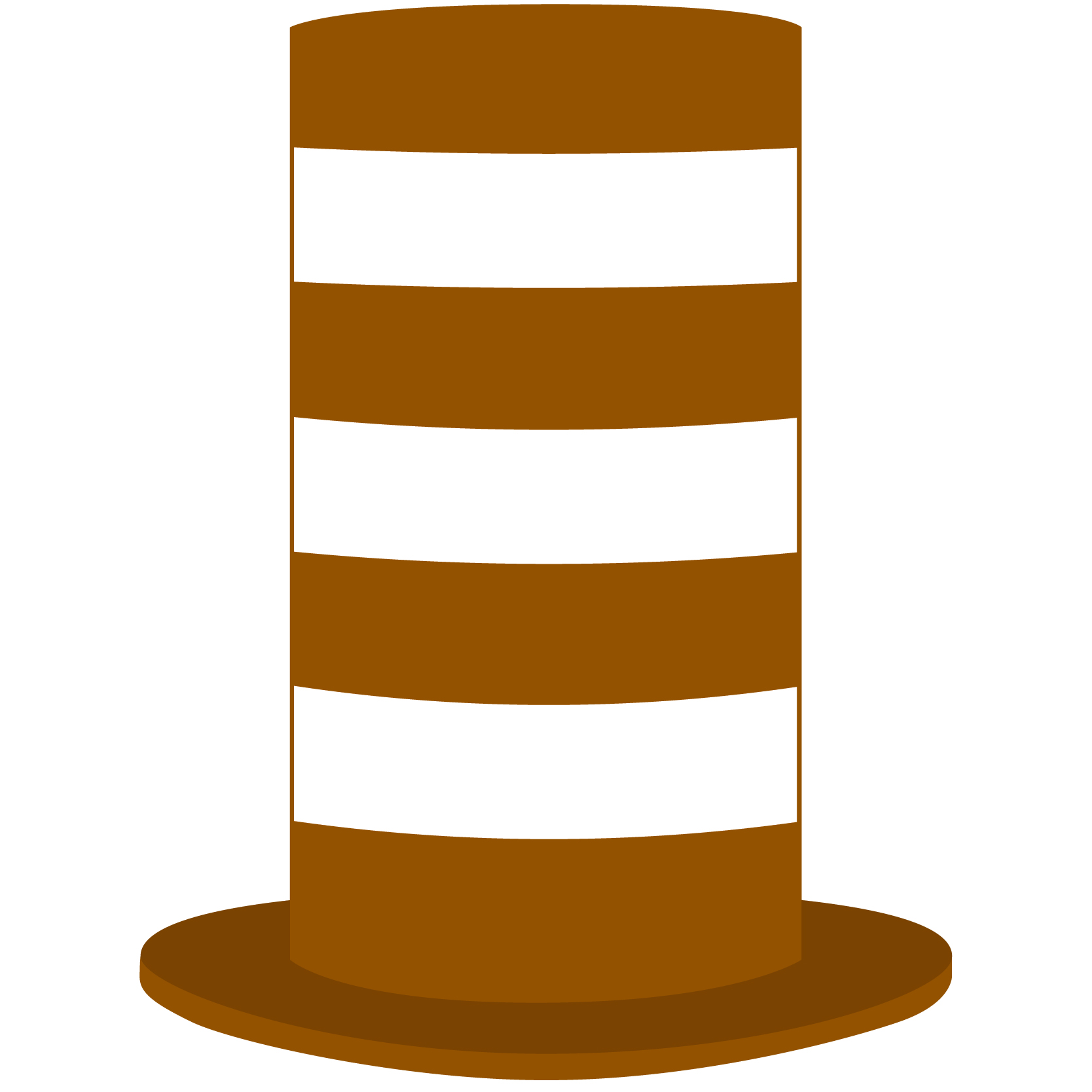 Stove Pipe Tall Top Hat 53