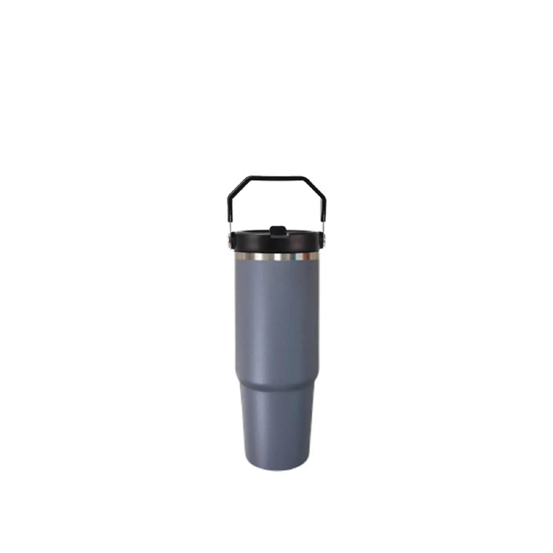 30 oz IceFlow Stainless Steel Tumbler with Straw 40