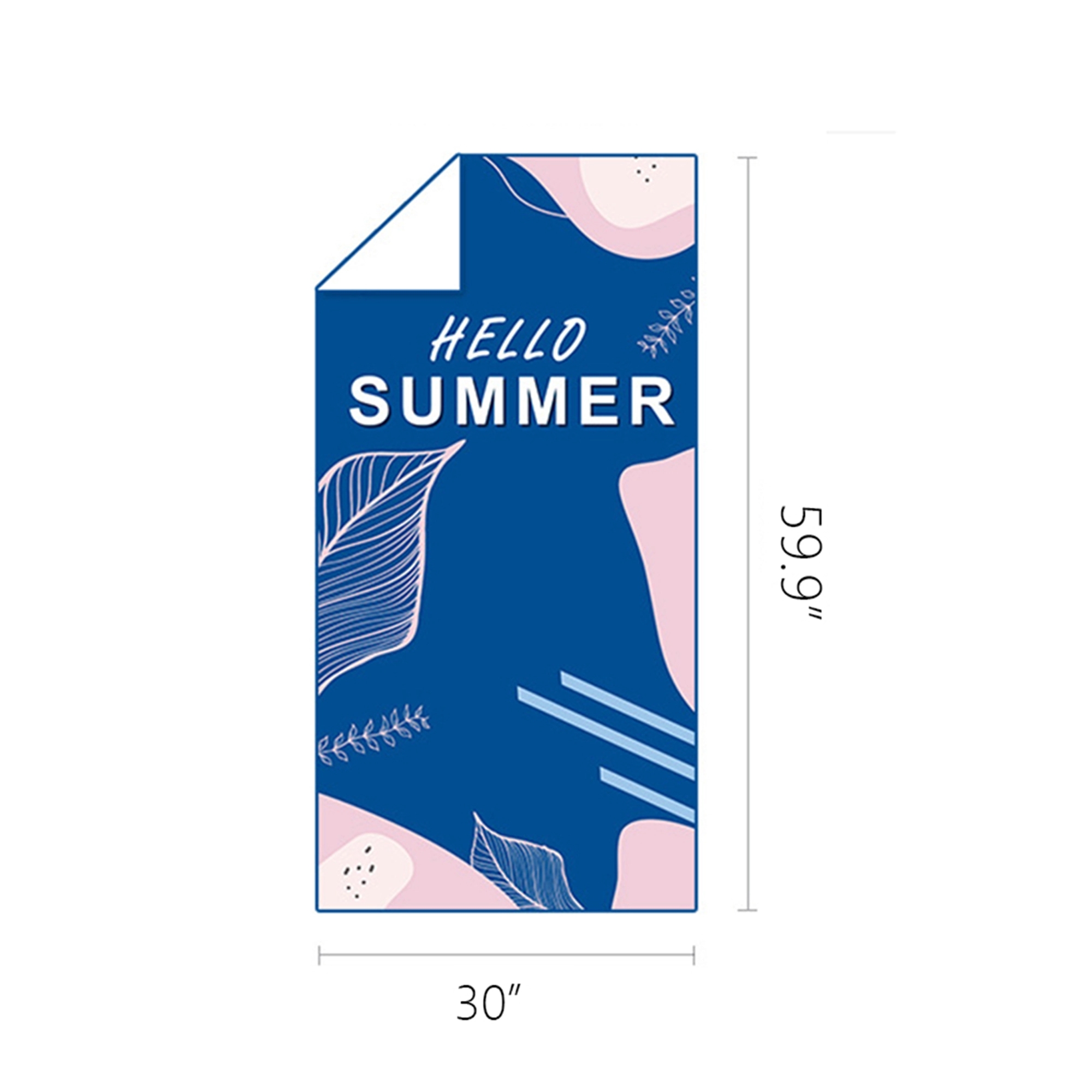 Full Color Microfiber Beach Towel 11