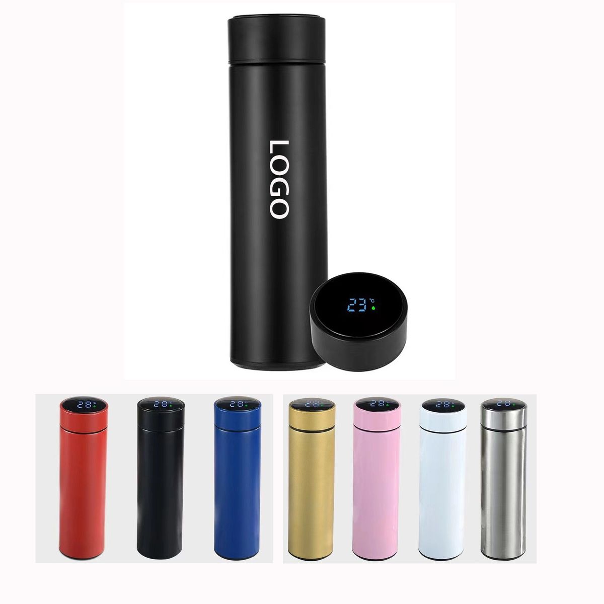 Temperature Display Thermos