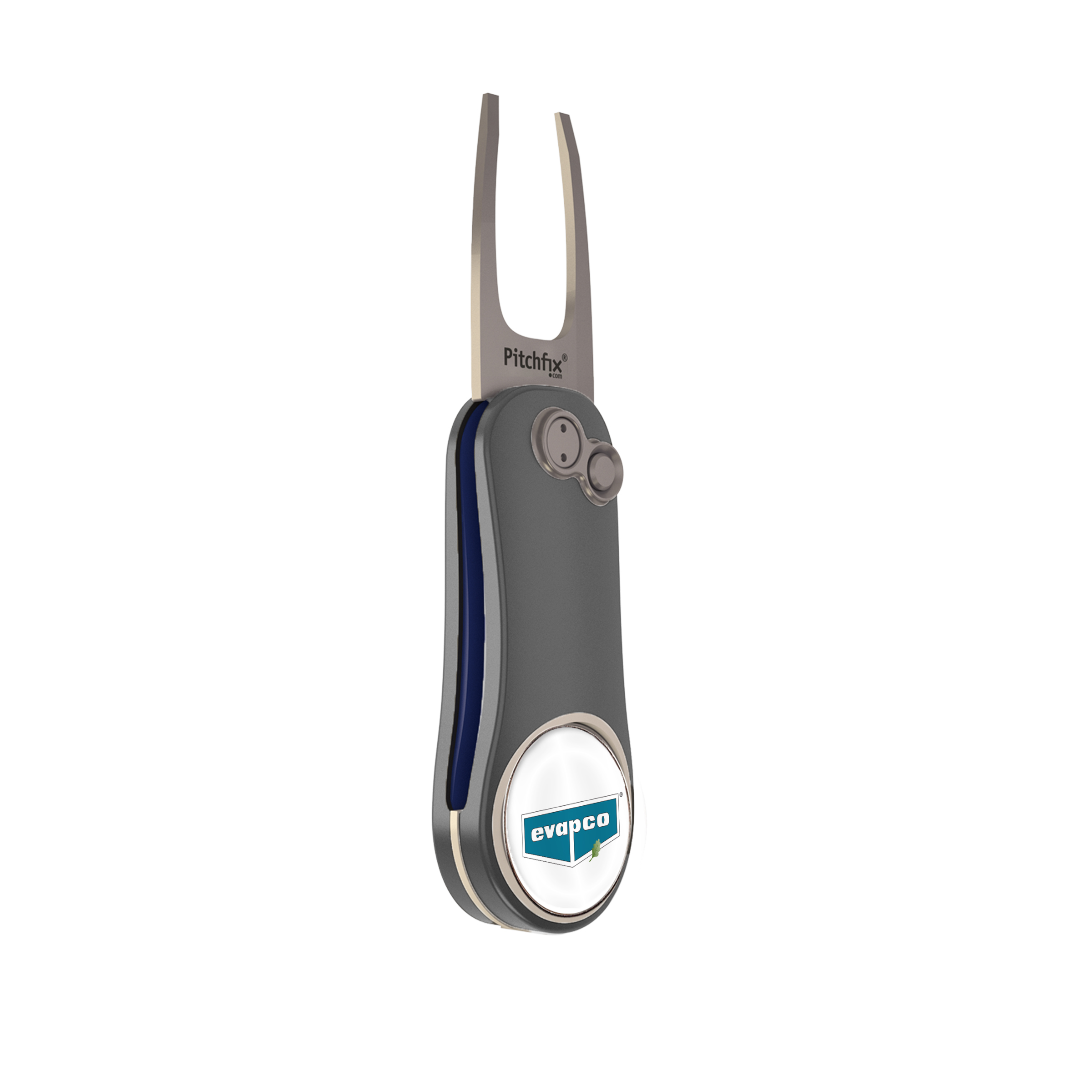 Pitchfix Hybrid 2.0 Golf Divot Tool w/ Custom Ball Marker 10