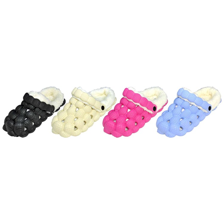 Women's Lined Slides - Assorted 3