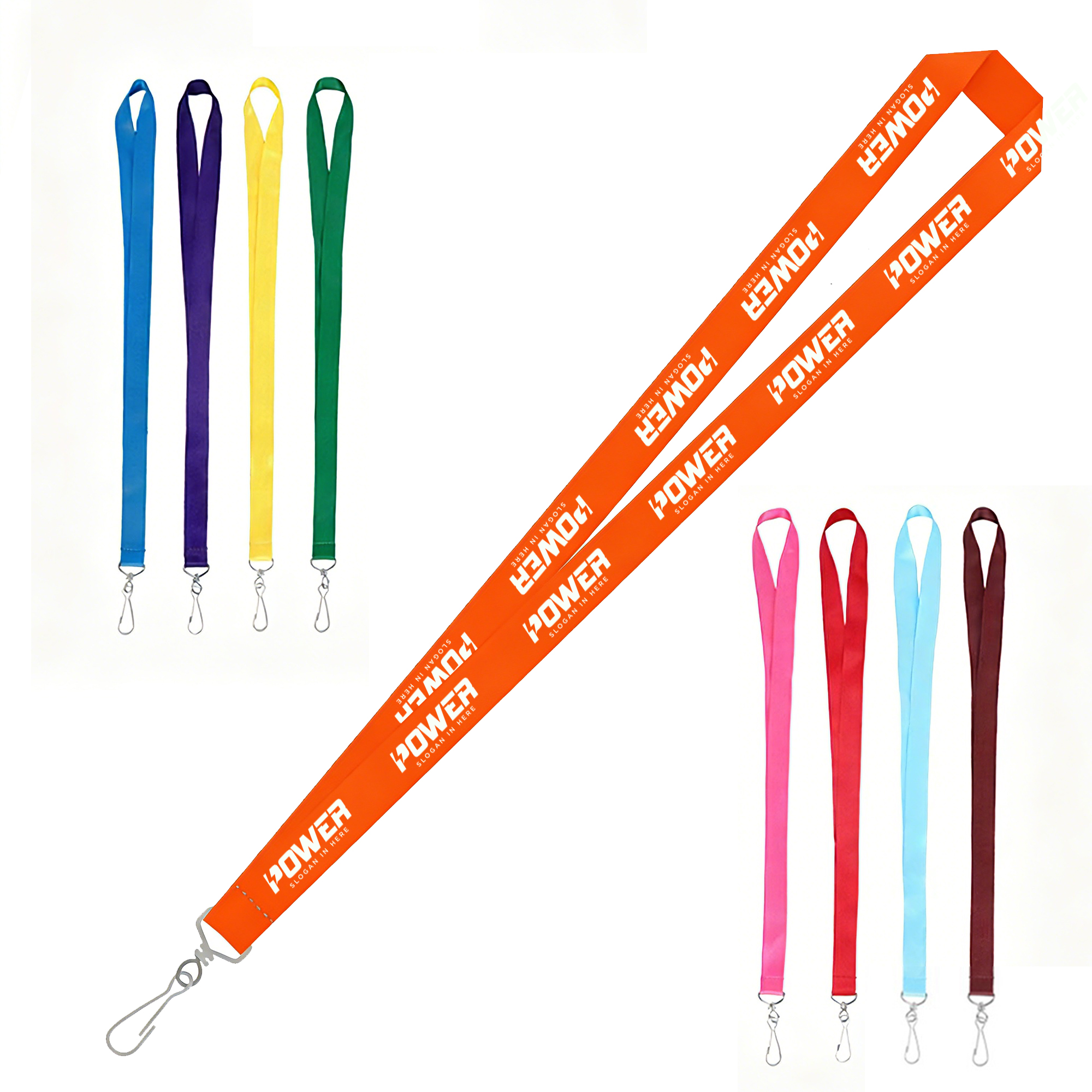 Promotional 3/4" Lanyard With Logo