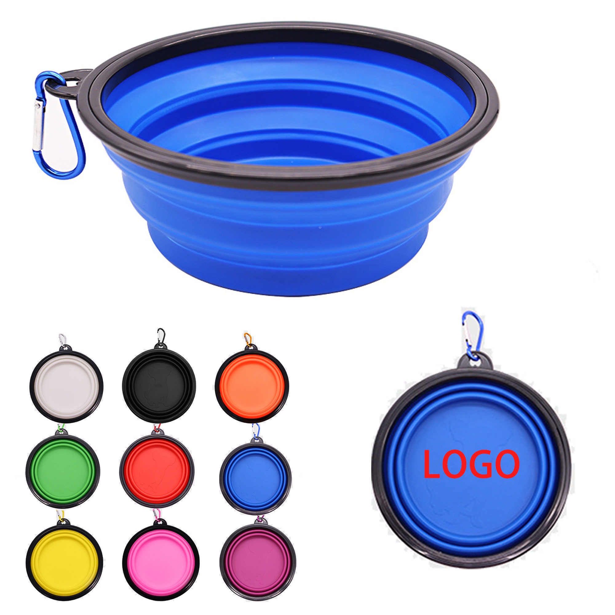 11.8oz Outdoor Folding Dog Bowl 5