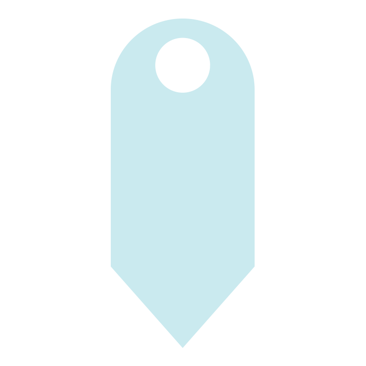 Hang Tag Card Stock 24 pt White (Stock Shape #) Digital Print 35