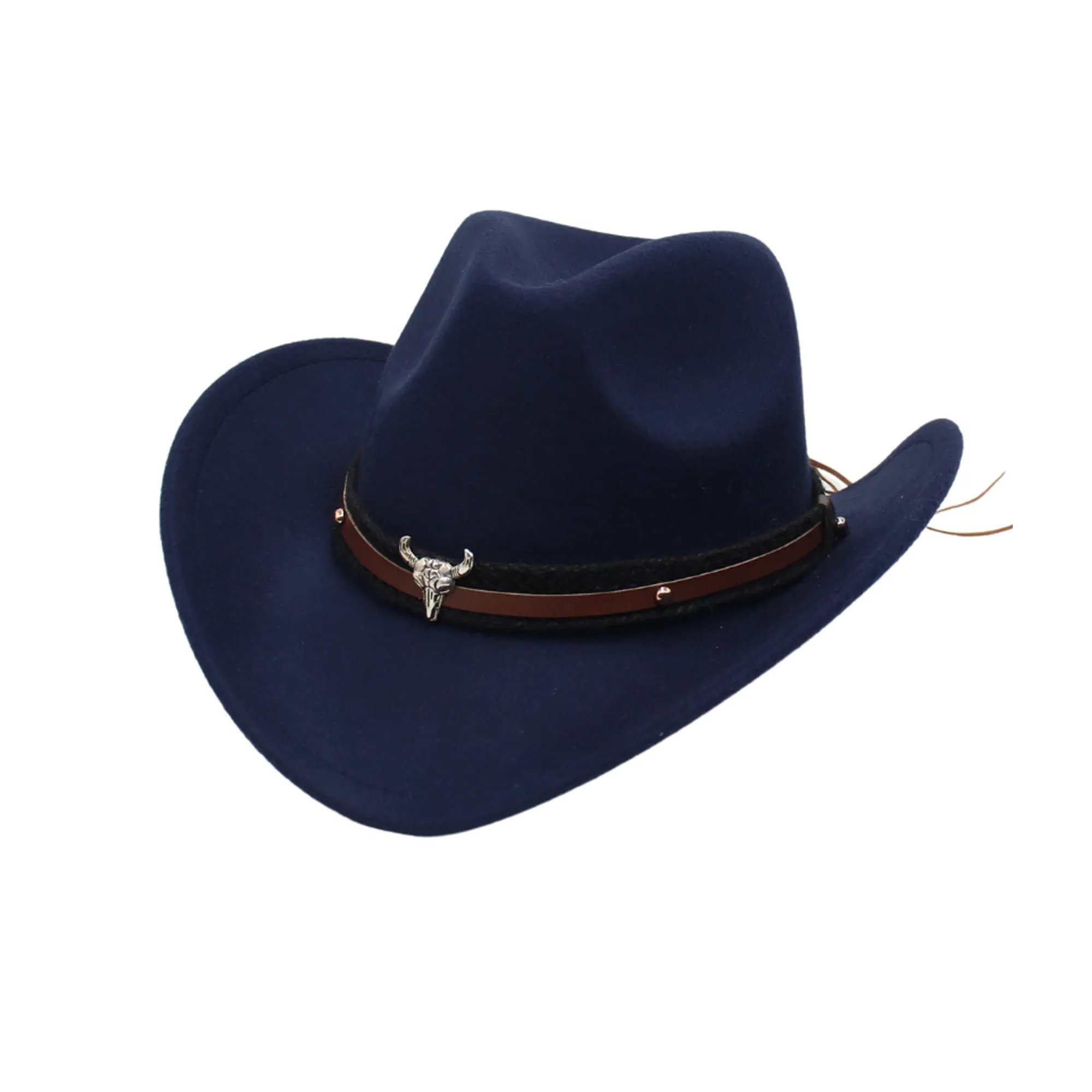 Suede Western Cowboy Hat 7