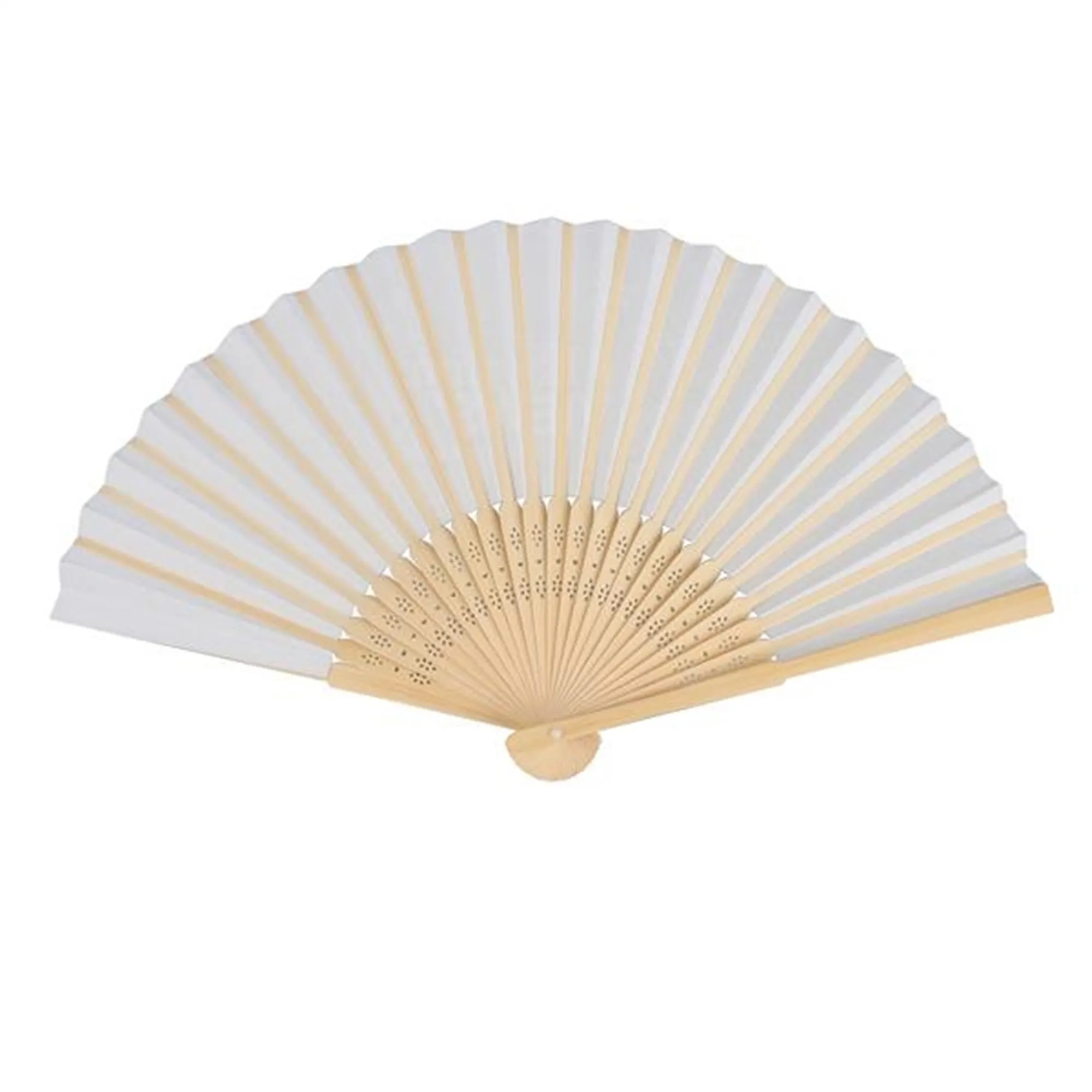 Folding Paper Bamboo Hand Fans 17