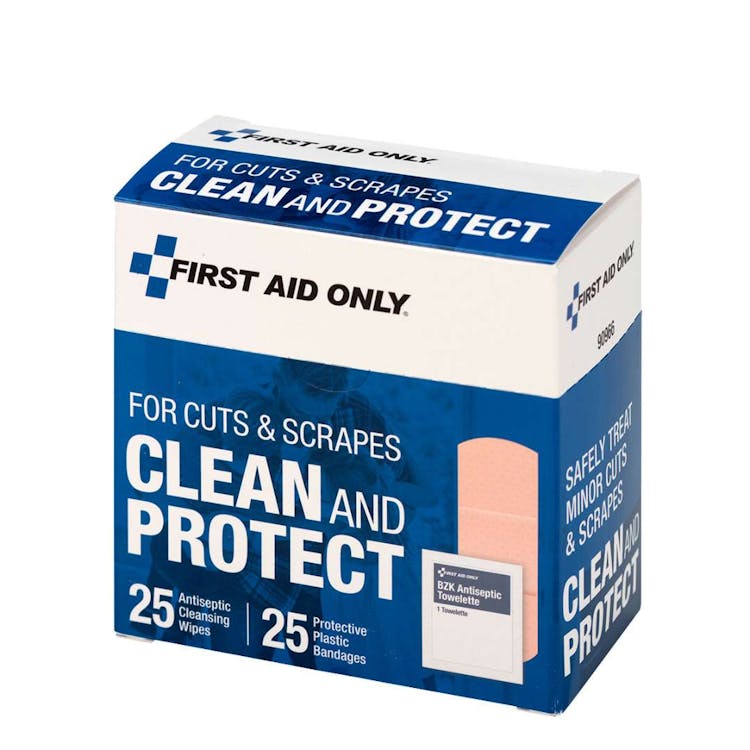 Clean and Protect Wound Care Kit - 50 Piece 2