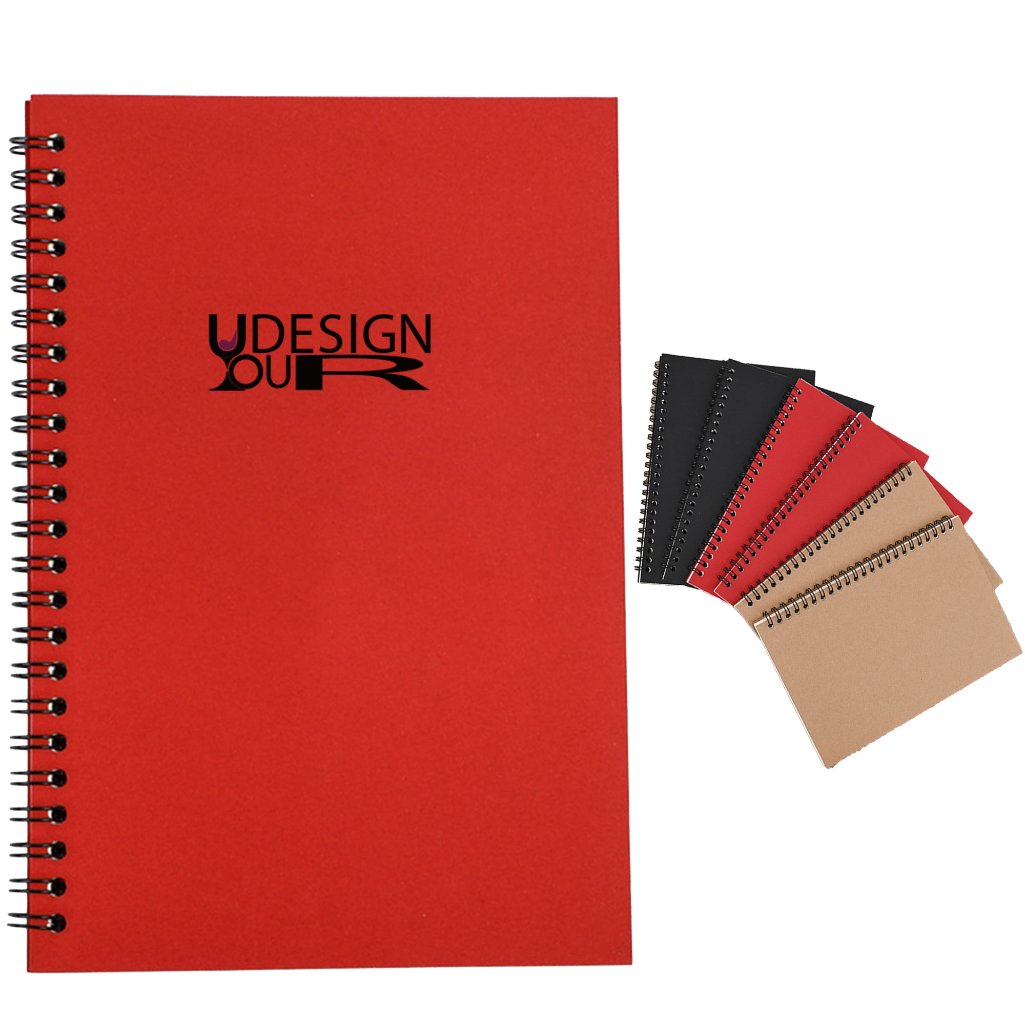 Kraft Spiral Notebook With Texture 6