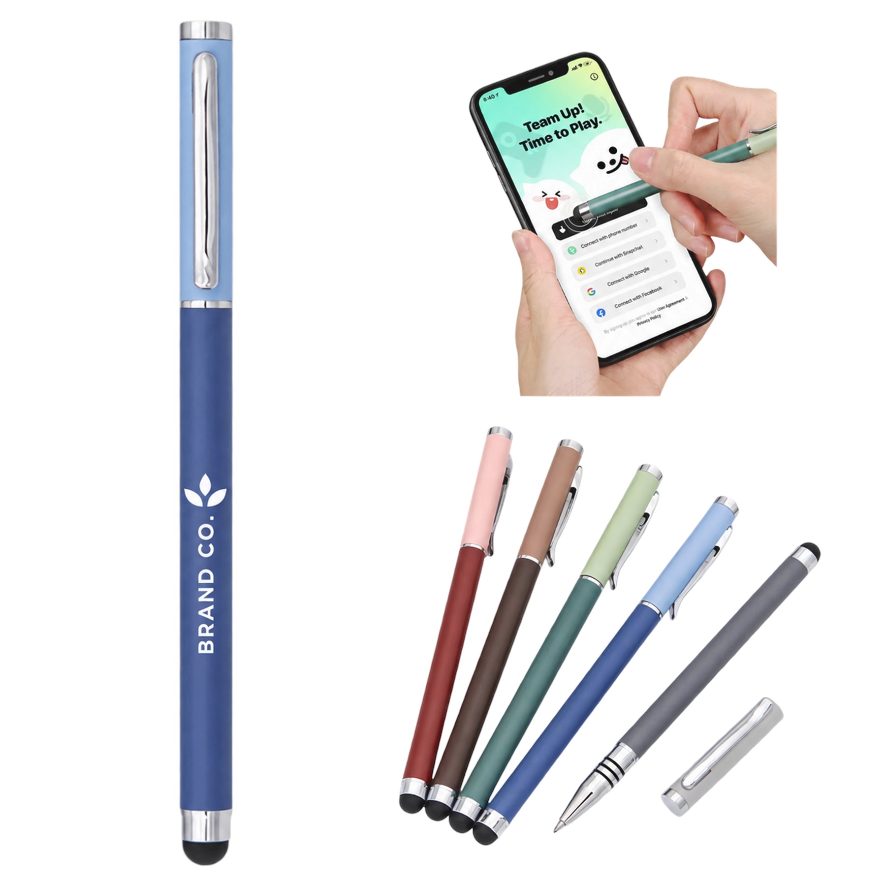 Metal Touch Screen Ballpoint Pen