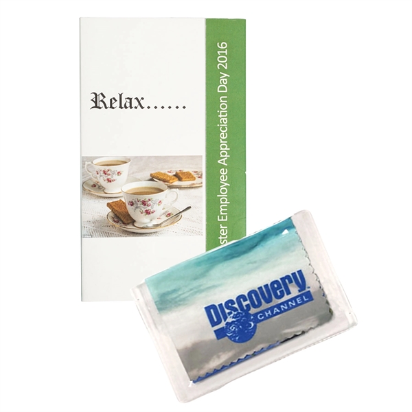 6 x 6 in Microfiber Cloth Calling Card