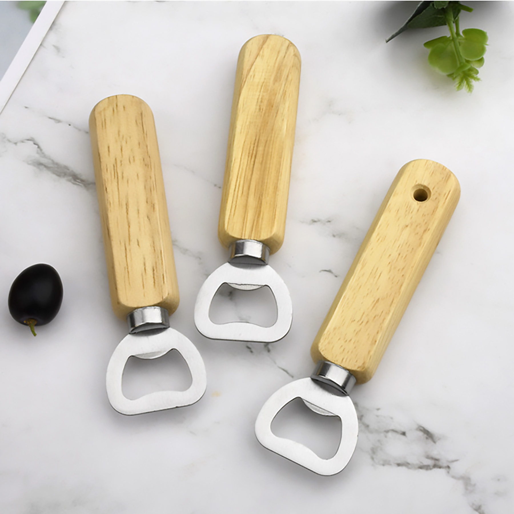 Stainless Steel Beer Beverage Bottle Opener 5
