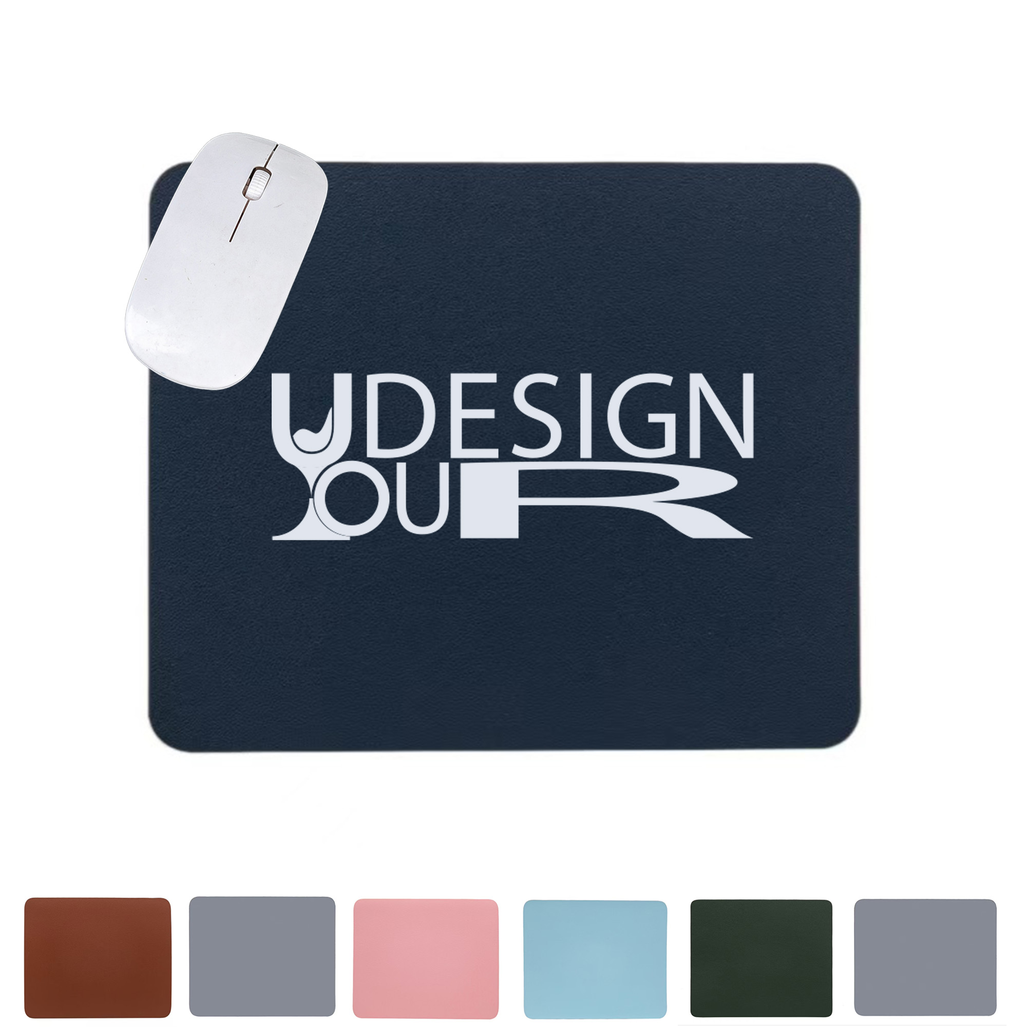 MOQ50 Mouse Pads with Non-Slip Rubber Base