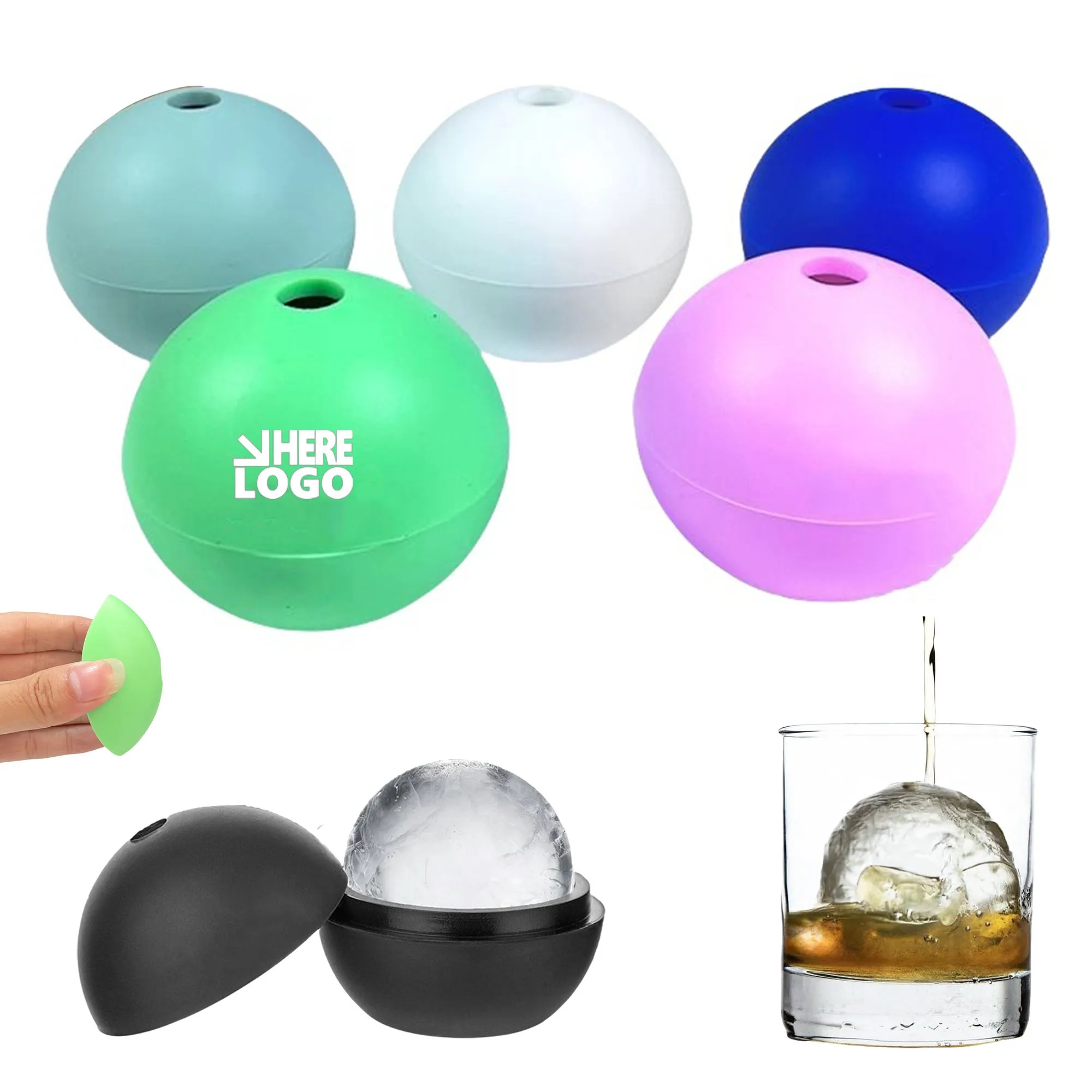 Silicone Round Ice Molds 22