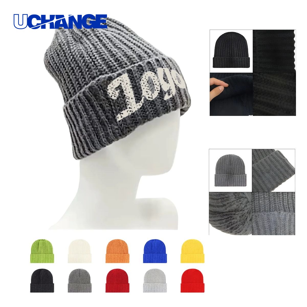 Striped Knitted Hat