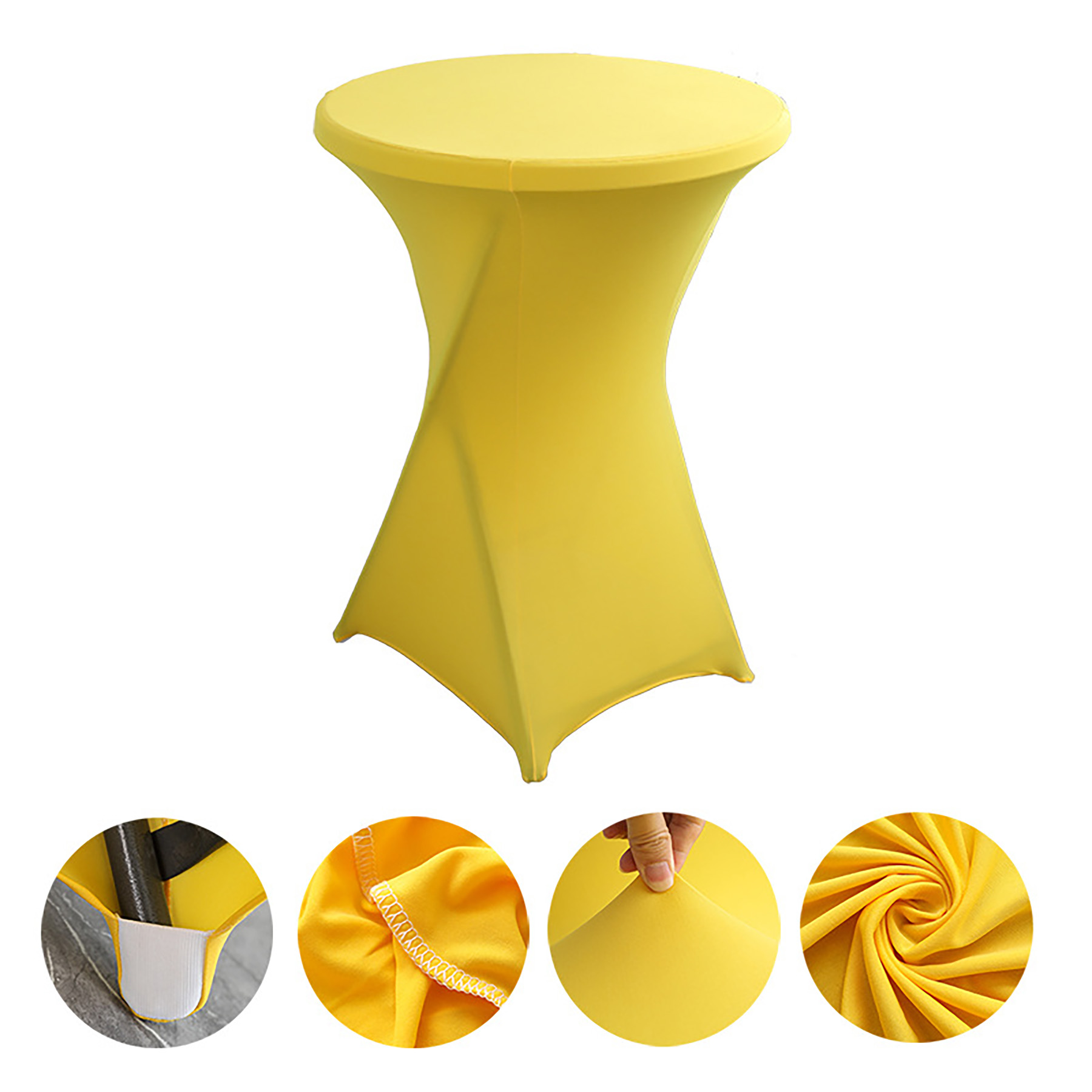 Round Elastic Table Cover 44