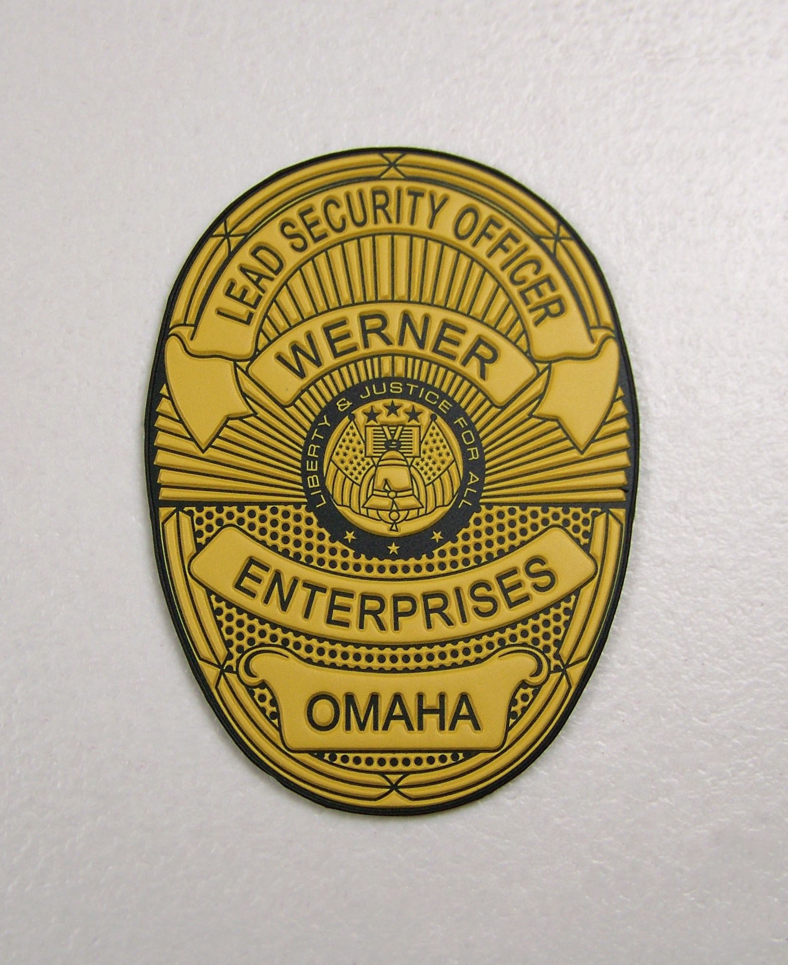 Custom PVC Label/Patch - Orient Made 31