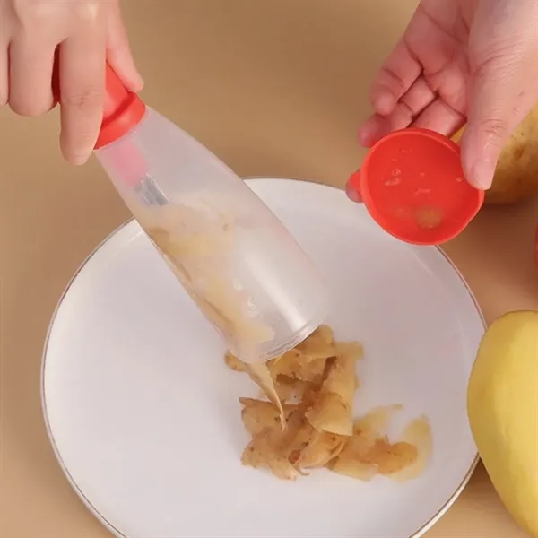 Custom Vegetable Peeler with Built-In Peel Storage — Kitchen Utility Giveaway 5