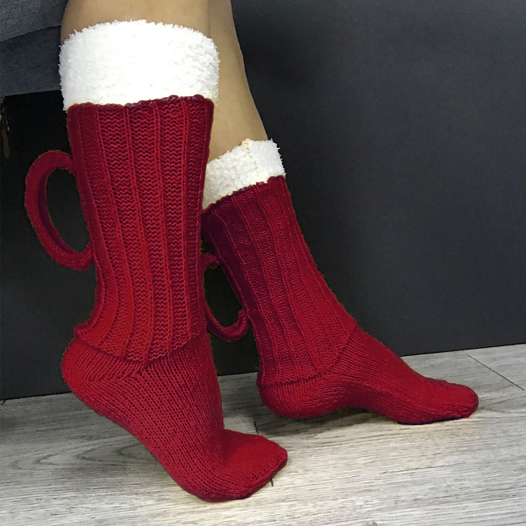 Men's And Women's Fun Beer Socks 9