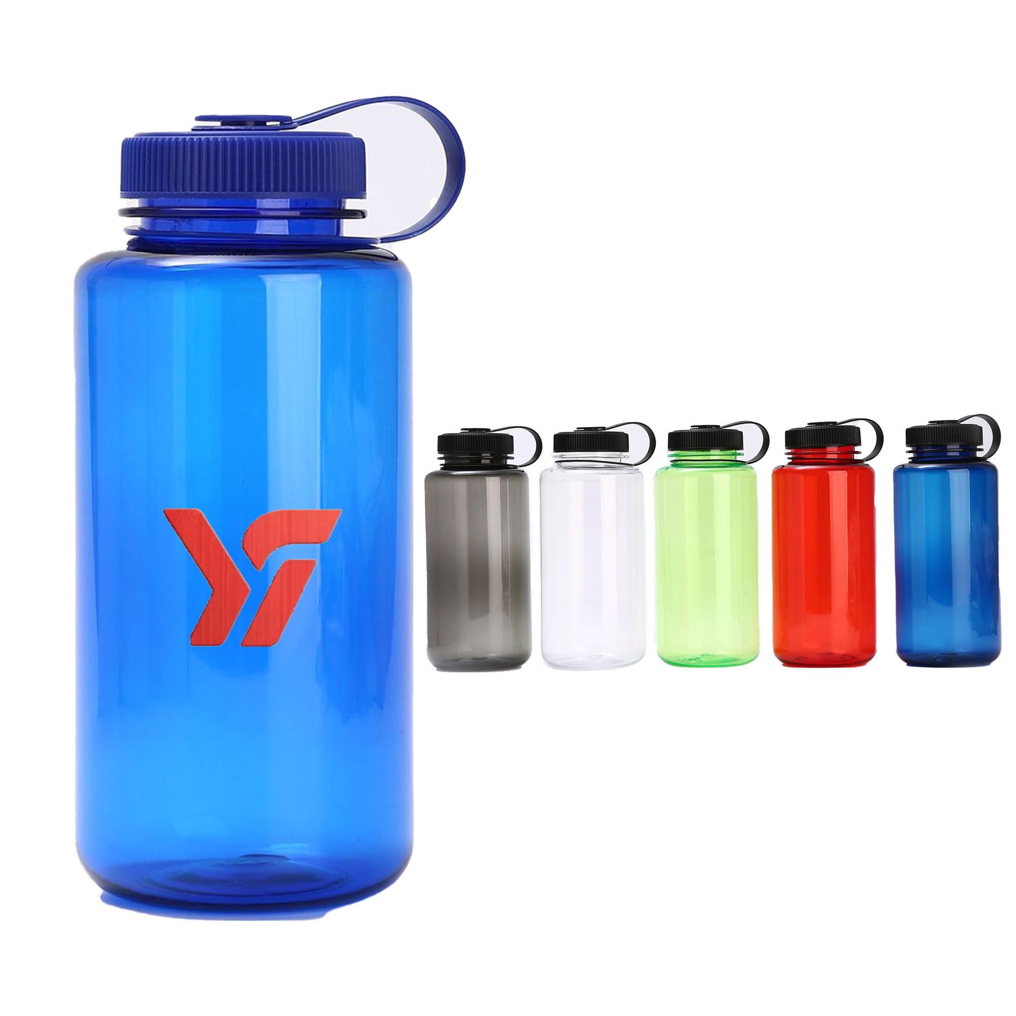 Reusable 32 Oz Plastic Water Bottle With Handle