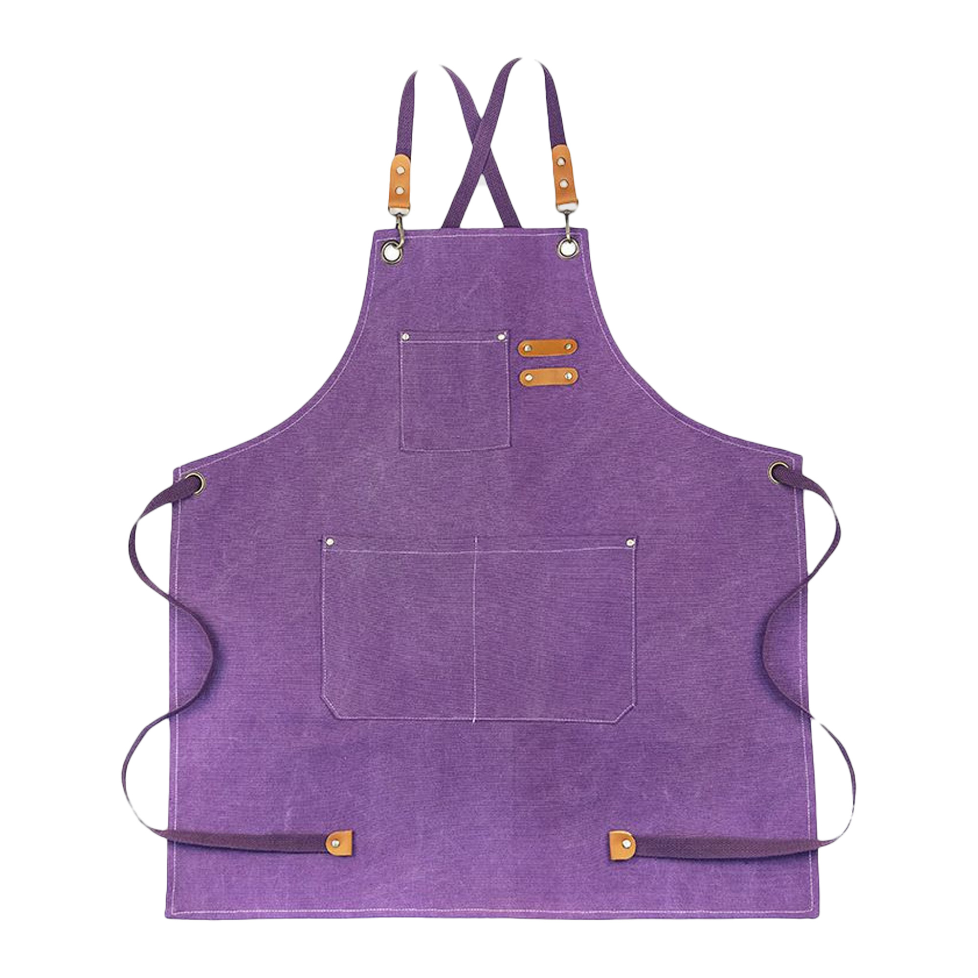 Adjustable Cross Back Kitchen Apron 22