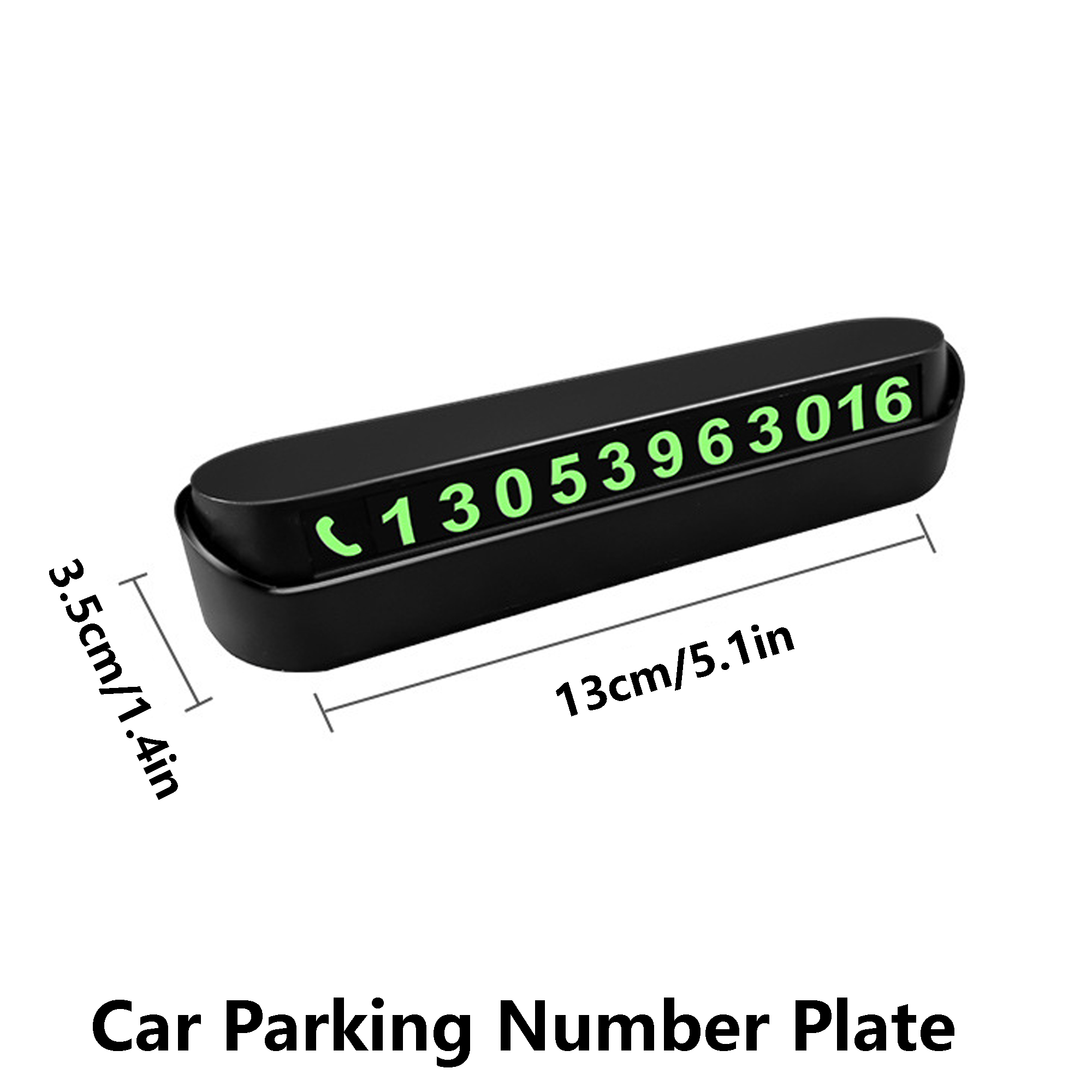 Personalized Parking Sign with Reusable Cards 5