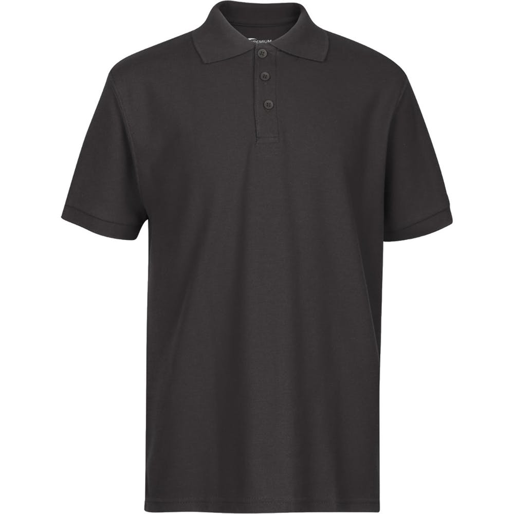 Youth Polo Shirts - Black Size 18/20 (XL) 3