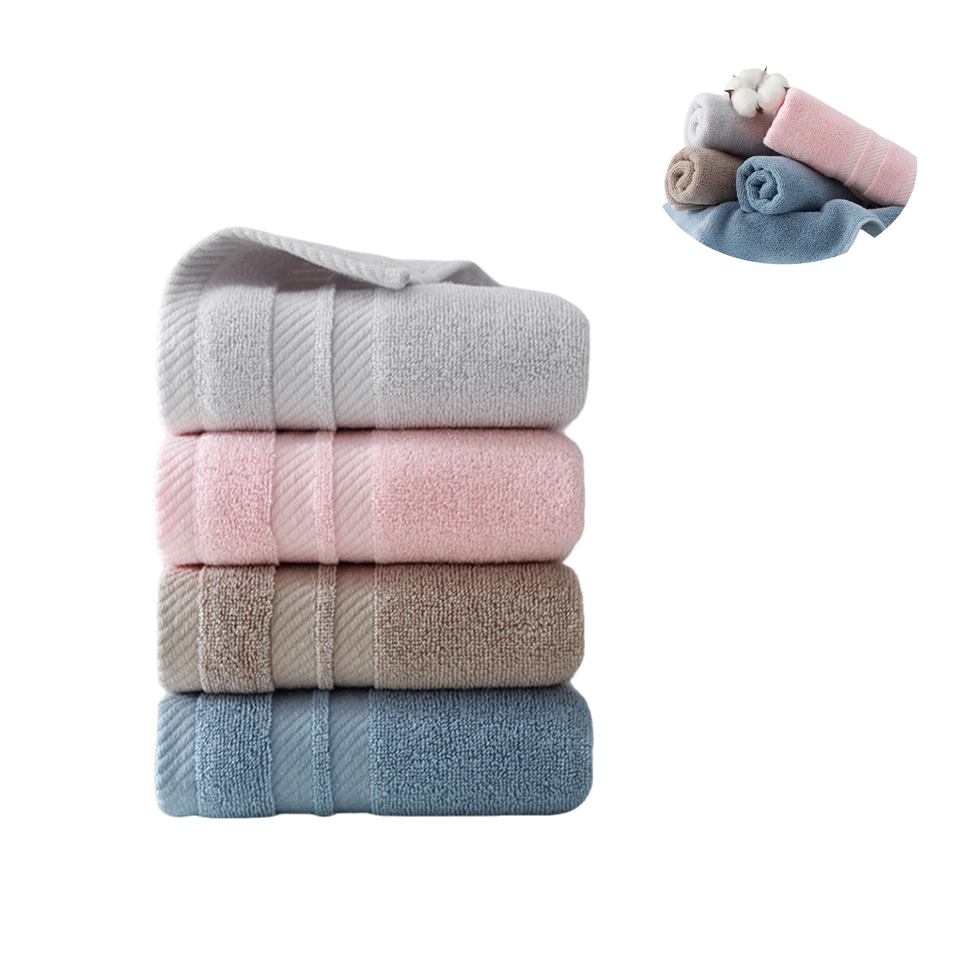 10 x 20 Inch Absorbent Cotton Hand Towel 5