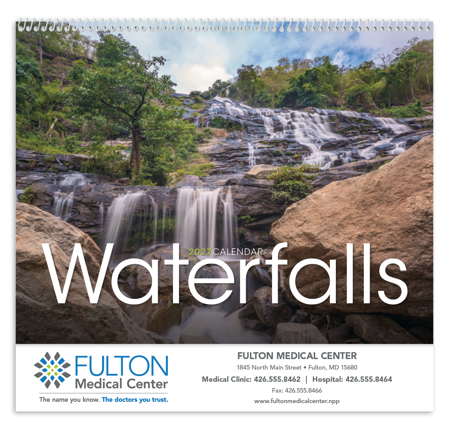 Triumph Calendars Waterfalls Calendar