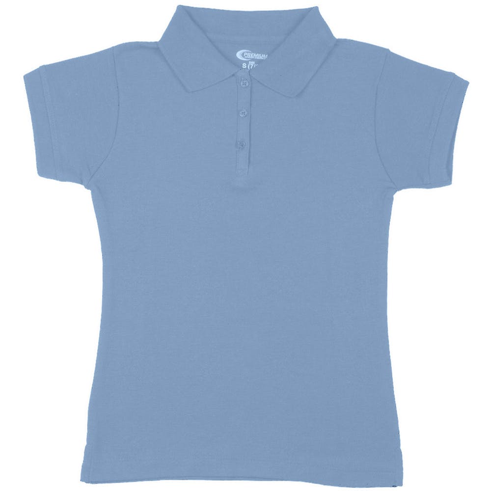 Girls' Polo Shirts - Light Blue Size 10/12 (M) 3