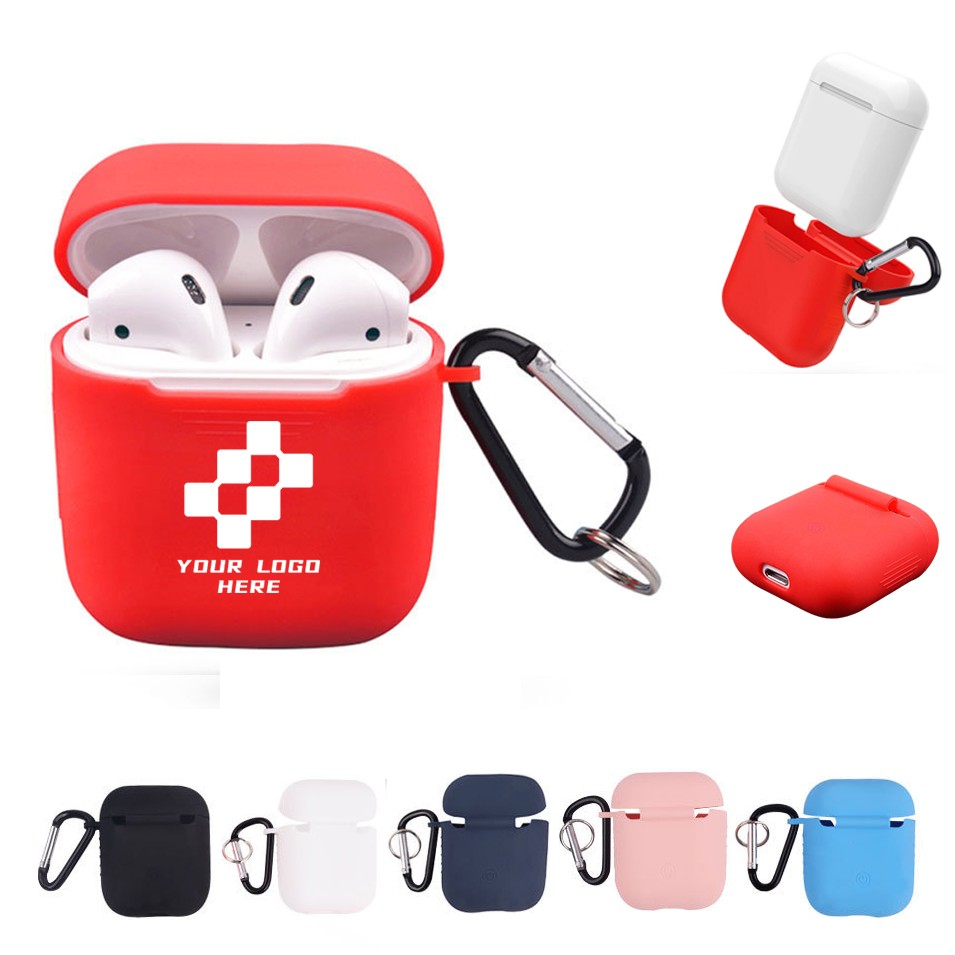 Silicone Earbud Cover with Keychain