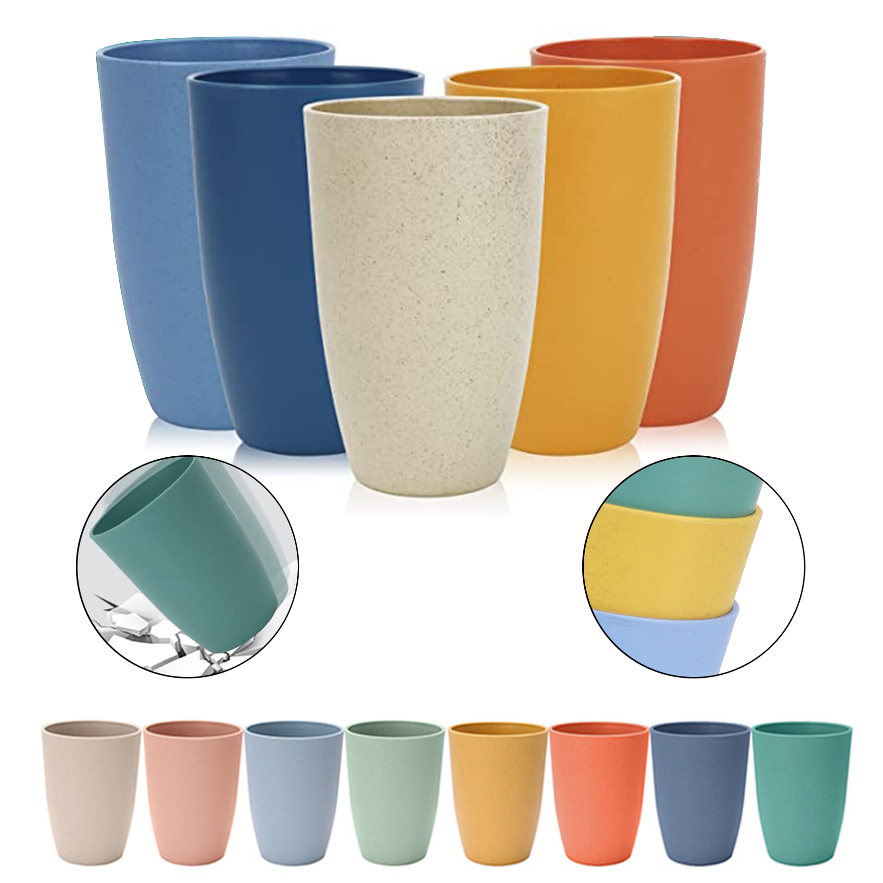 Wheat Straw Cups 6