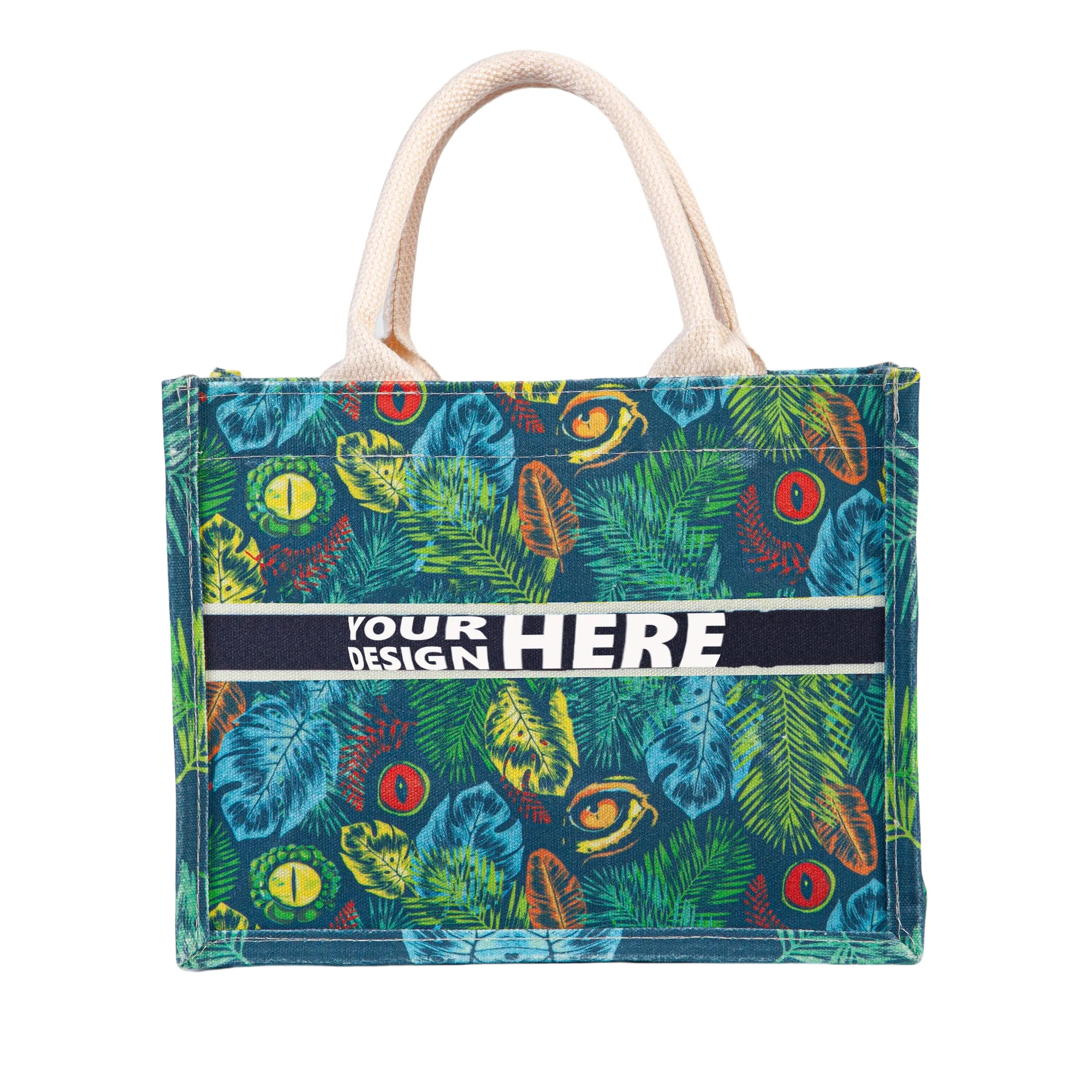 Rainforest Adventure Canvas Tote 6