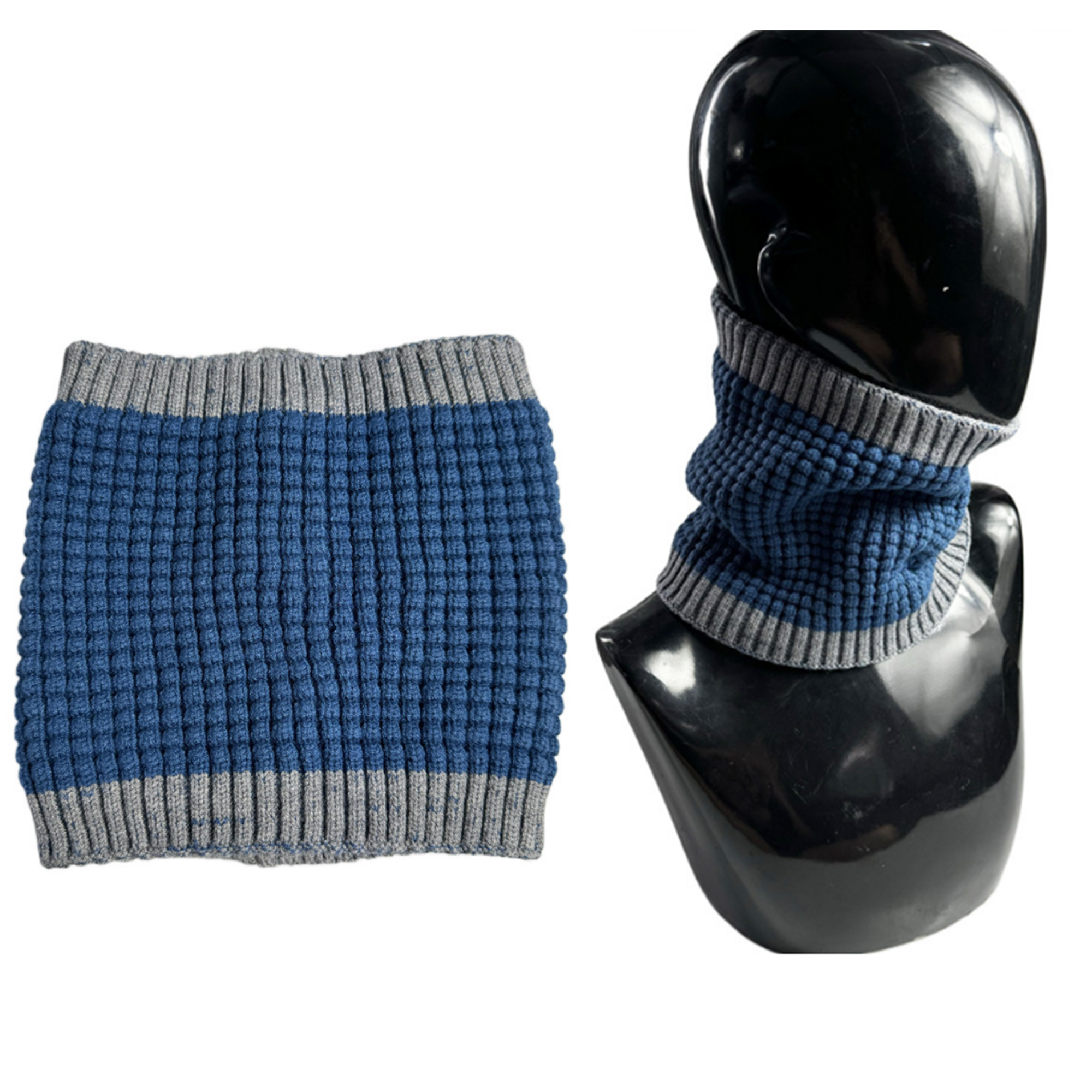 MOQ 50 PCS Warm Winter Knitted Warm Neck Gaiter 13