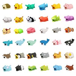 Cute Cable Bite Animals Protector For Winder phone Charging