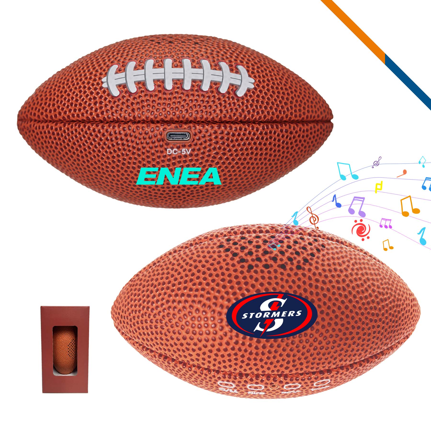 Vliom Football Bluetooth Speaker